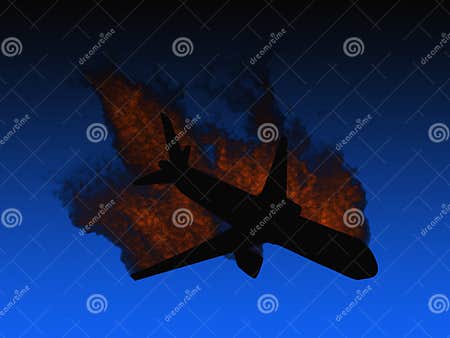 Aircraft crash stock photo. Image of crash, aeroplane - 7177178