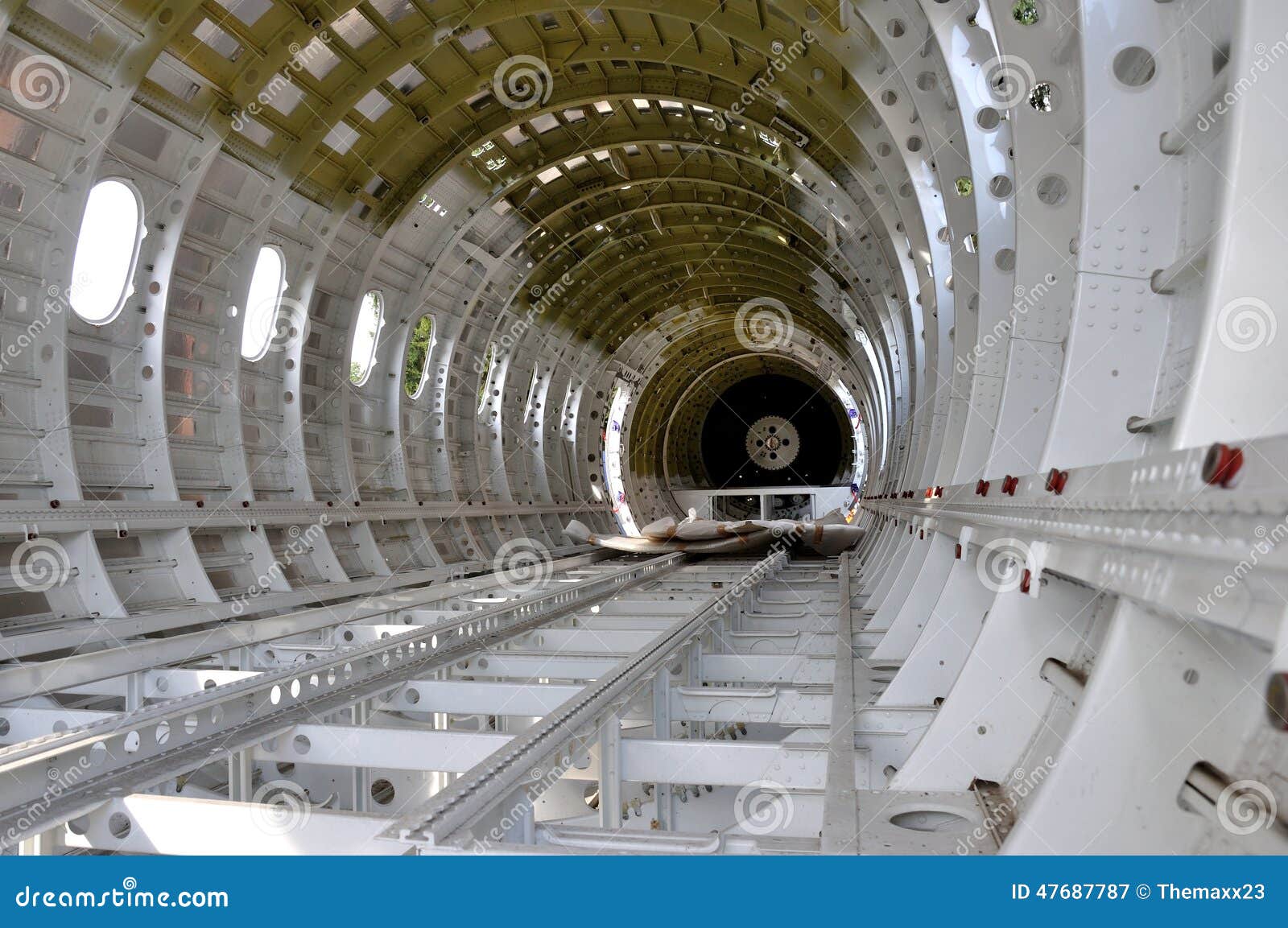 Aircraft frame stock image. Image of aircraft, aeronautics - 47687787