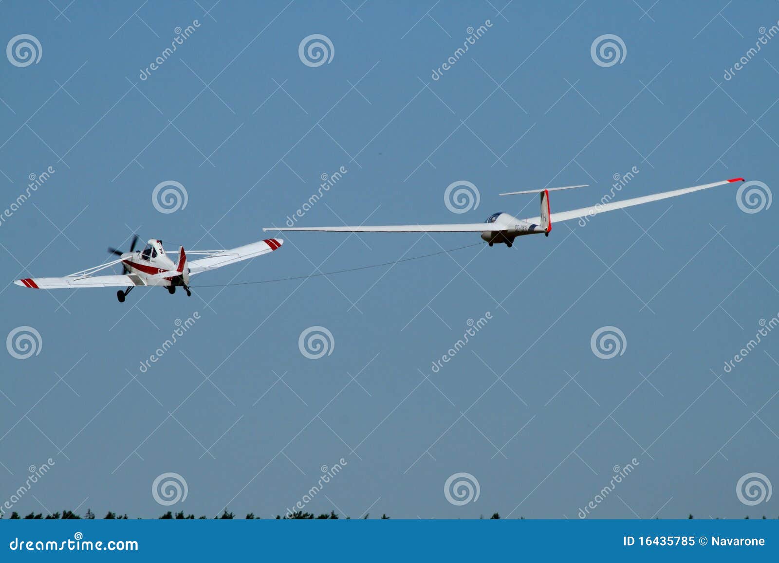 Aircraft and glider stock image. Image of background 16435785
