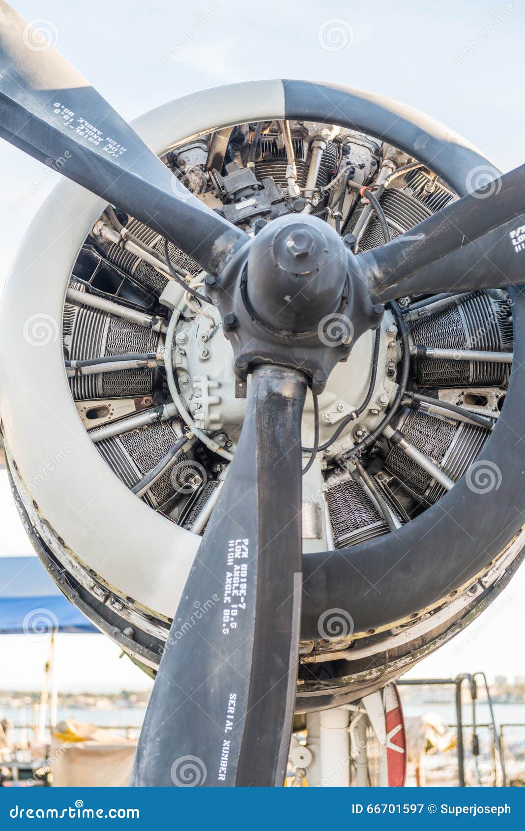 Aircraft Propeller editorial photography. Image of fixed 66701597