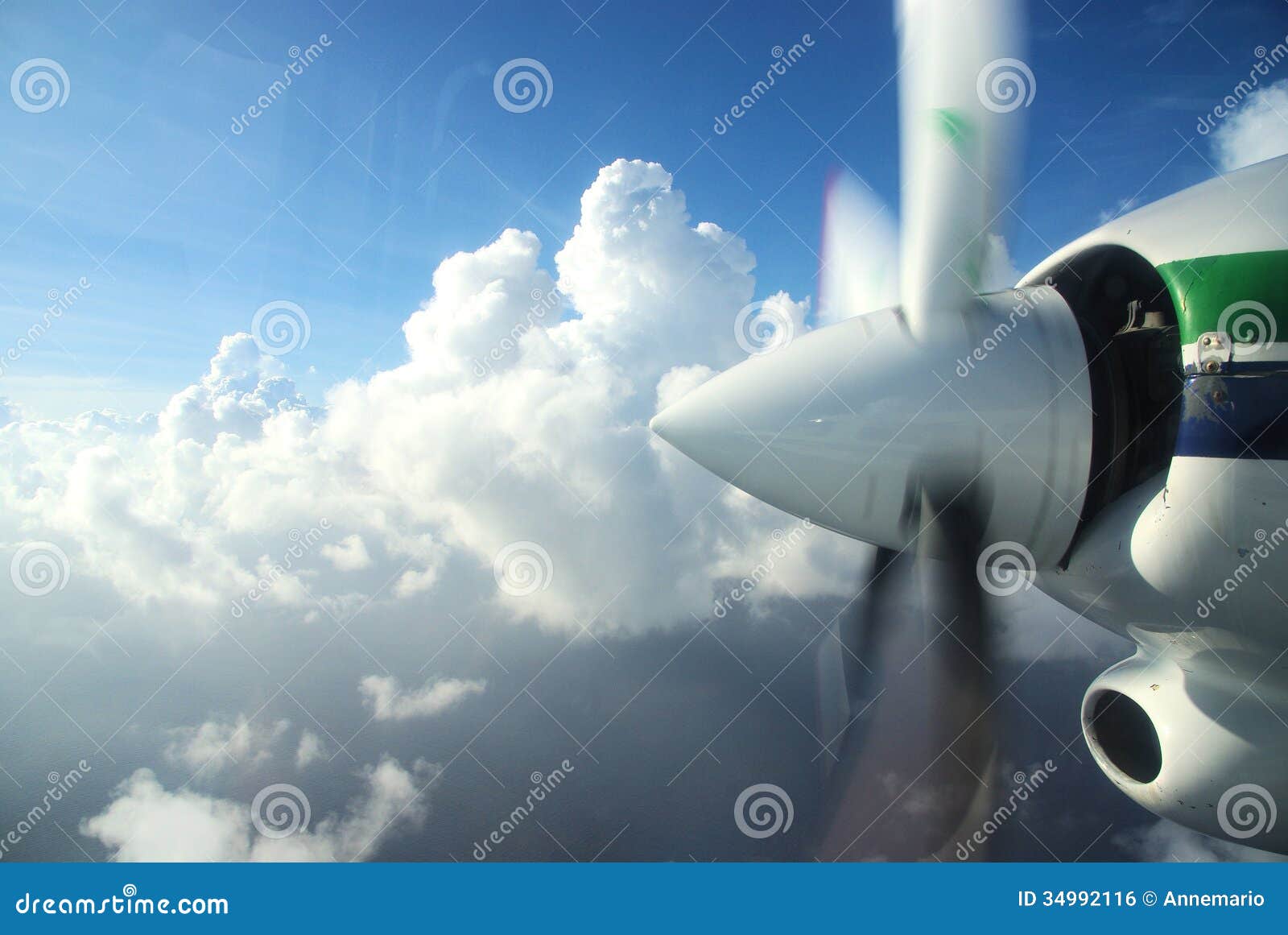 Aircraft propeller stock photo. Image of caribbean, fashioned 34992116