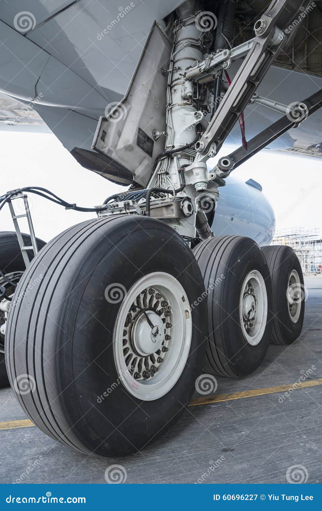 Aircraft wheel stock image. Image of hangar, petrol, engine 60696227