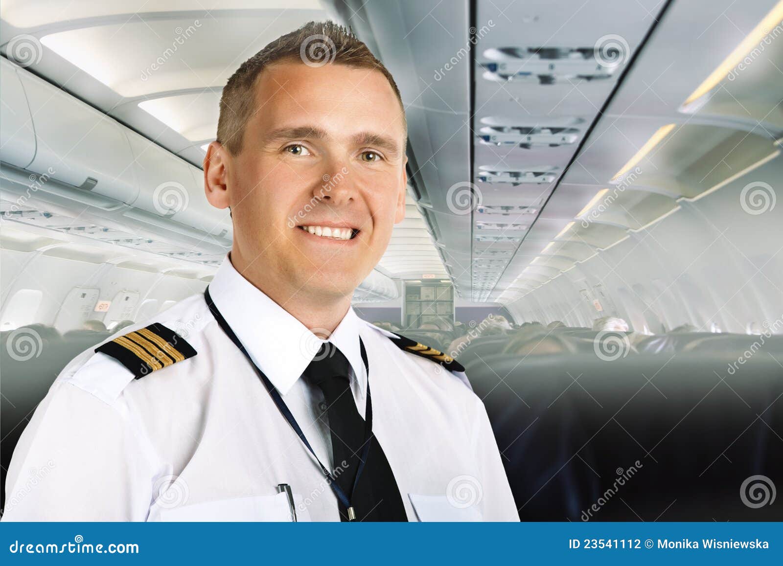 airline pilot on board