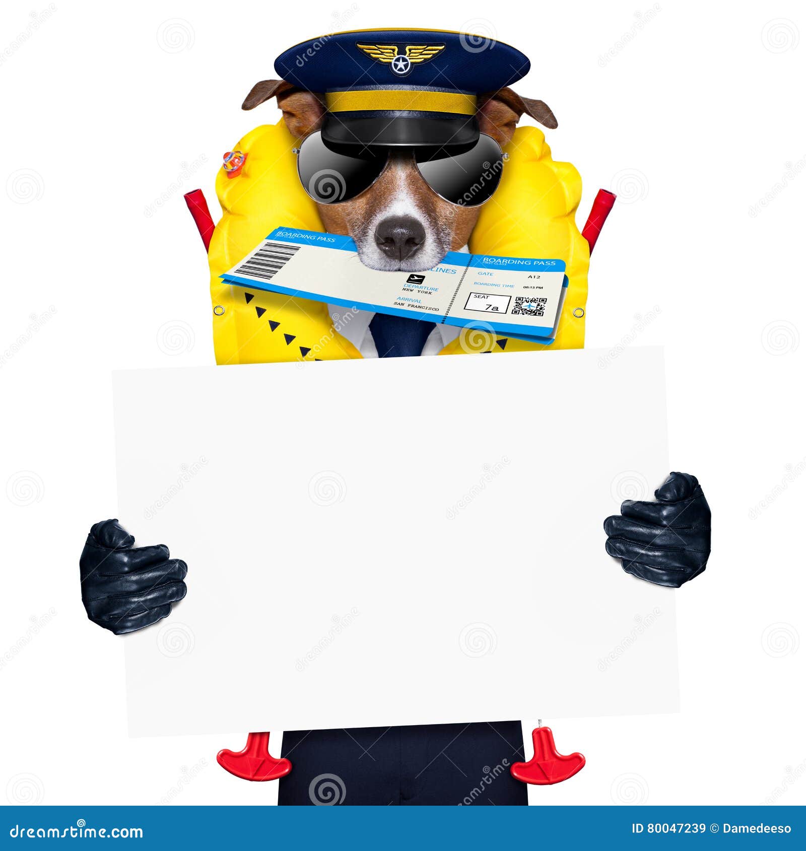 Pilot And A Flight Attendant On Board The Plane, The Cabin Of A Private