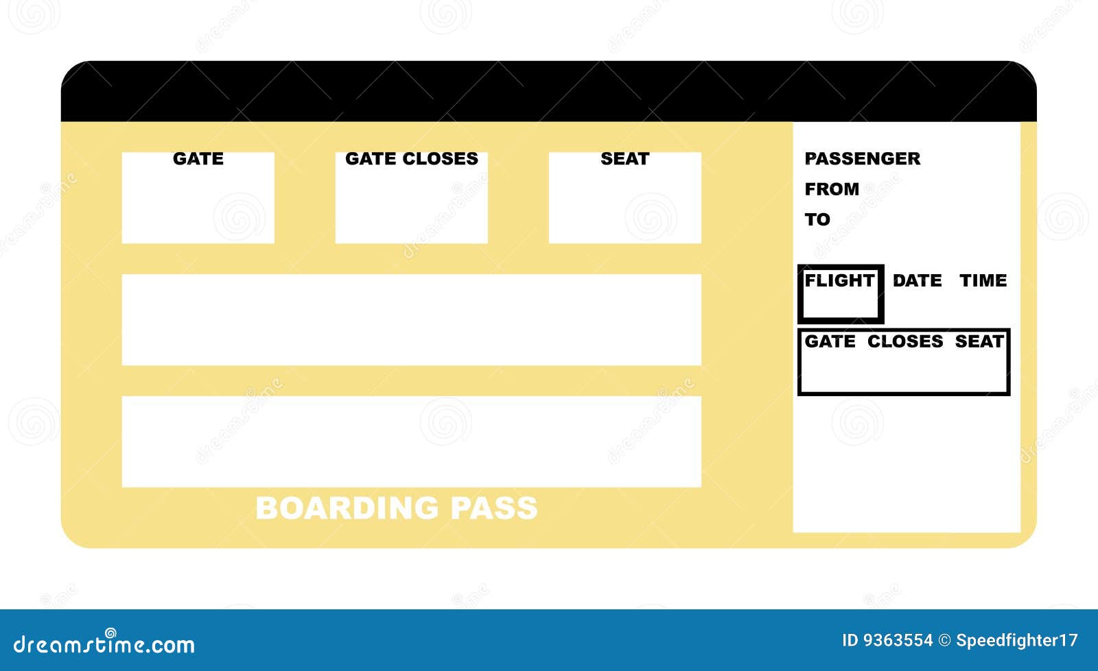 Ticket Gate Stock Illustrations – 22,22 Ticket Gate Stock Regarding Blank Parking Ticket Template