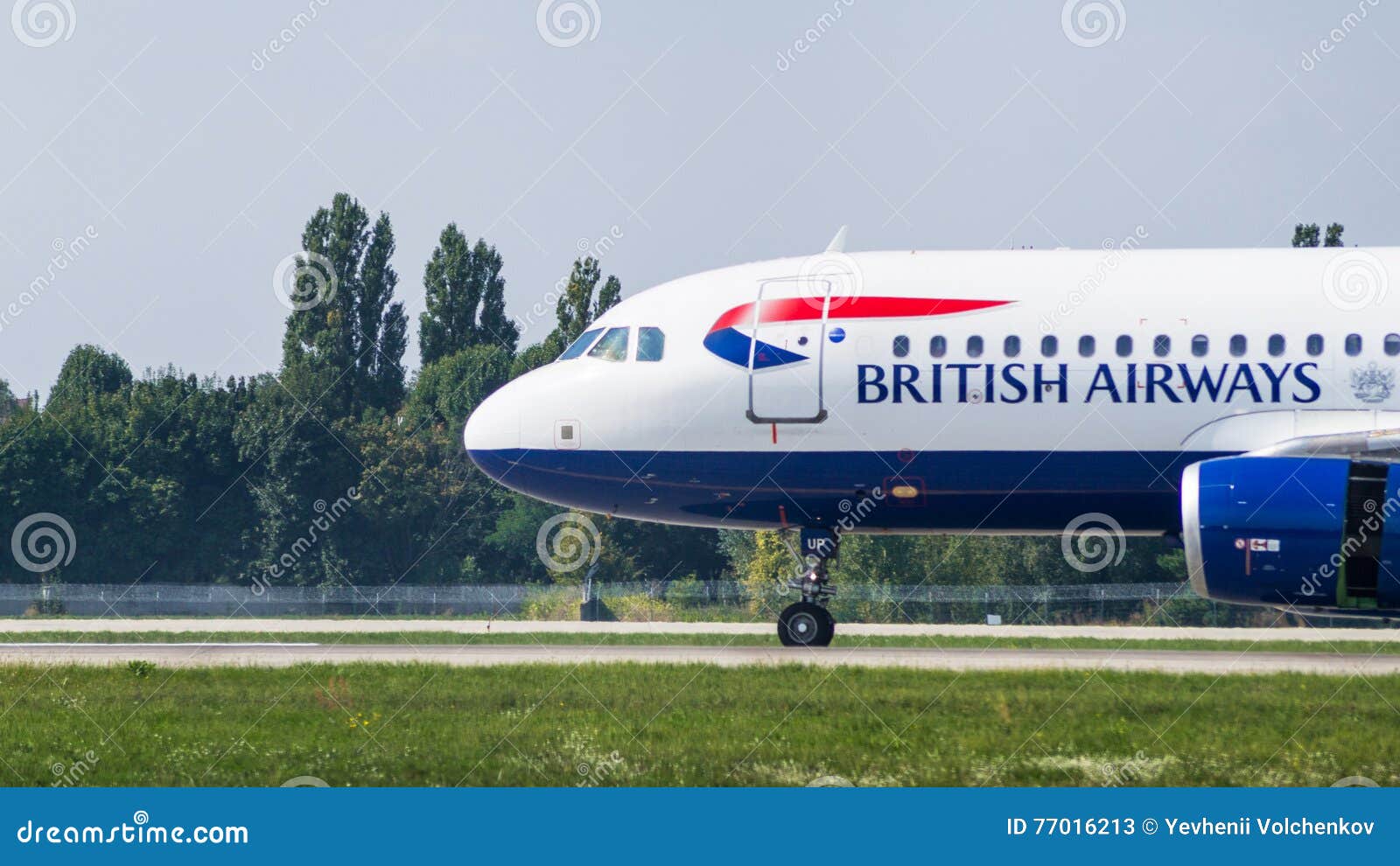 A British Airways Airbus A321NEO At Geneva Airport Editorial Photo ...