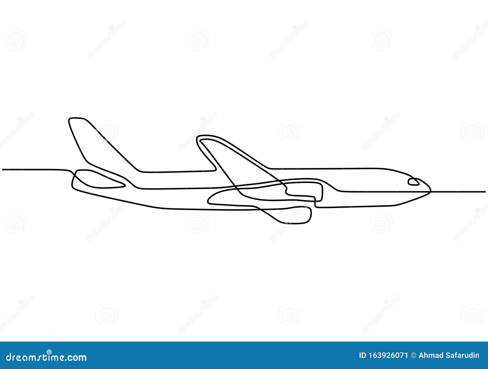 How to Draw a Plane  Really Easy Drawing Tutorial