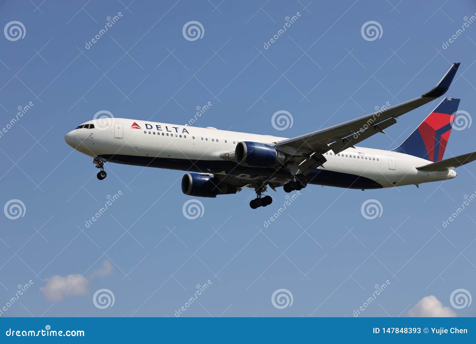 A Airplane of Delta Airlines Editorial Stock Photo Image of airbus