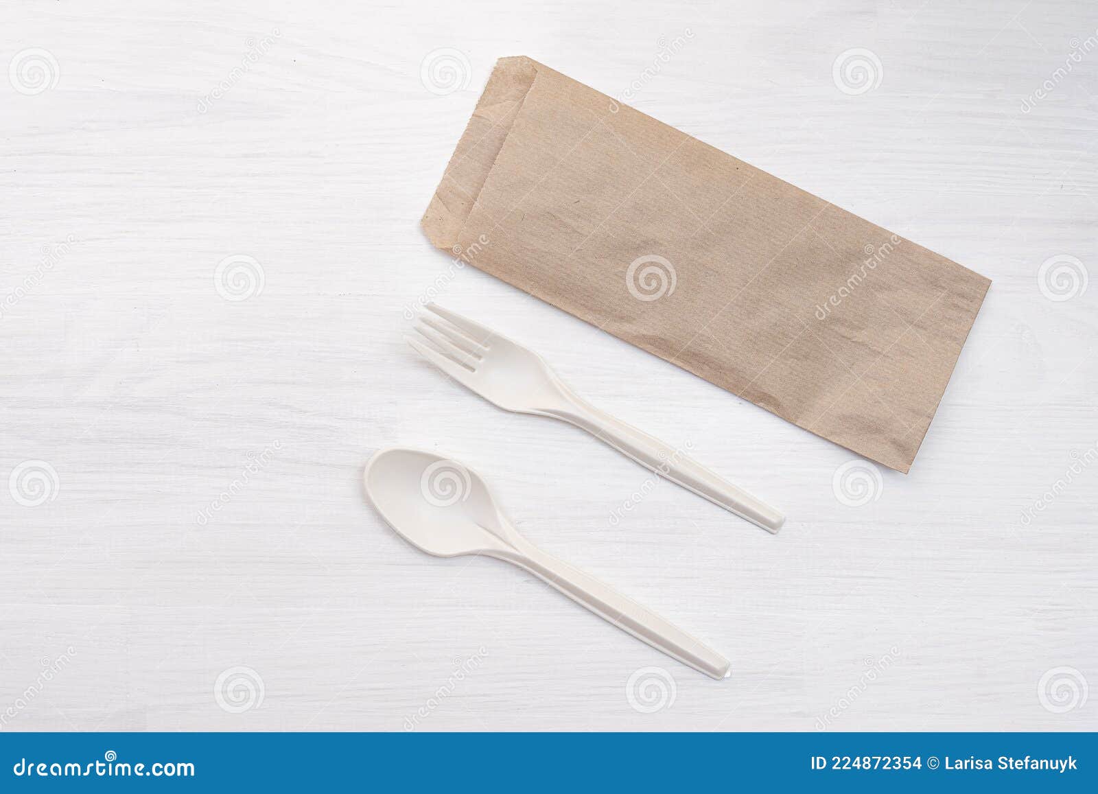 Airplane Disposable Plastic Cutlery Set Stock Photo Image of recycling, texture 224872354