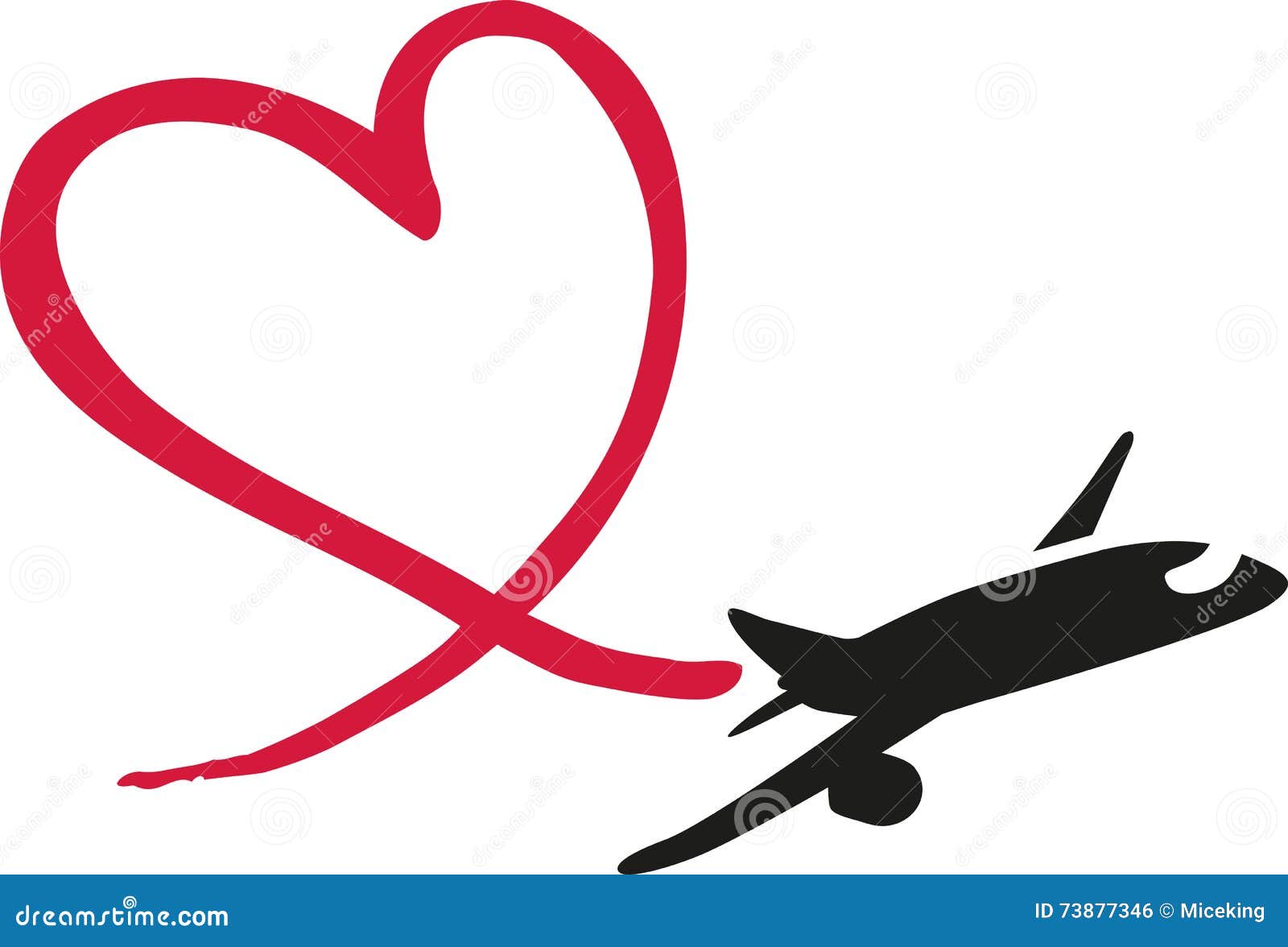 airplane heart clipart - photo #6