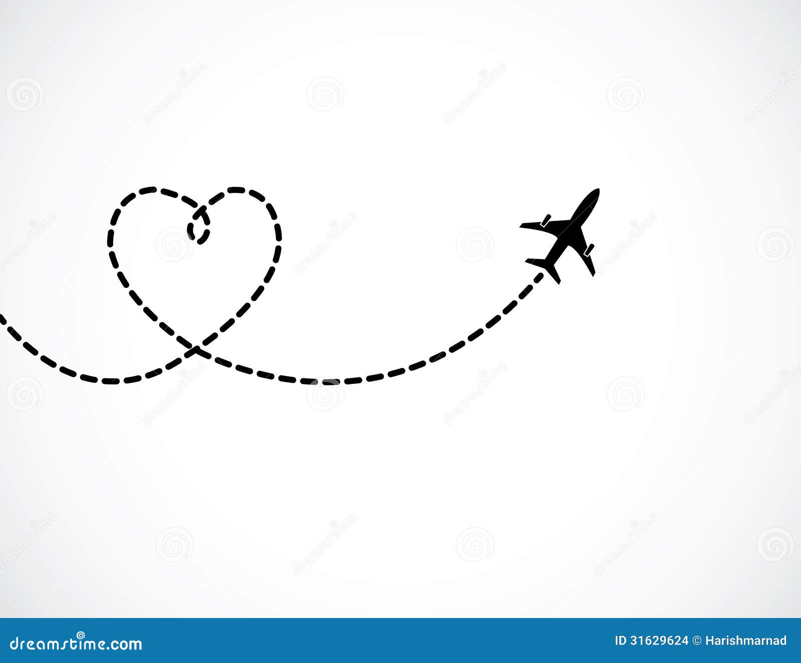 airplane heart clipart - photo #9