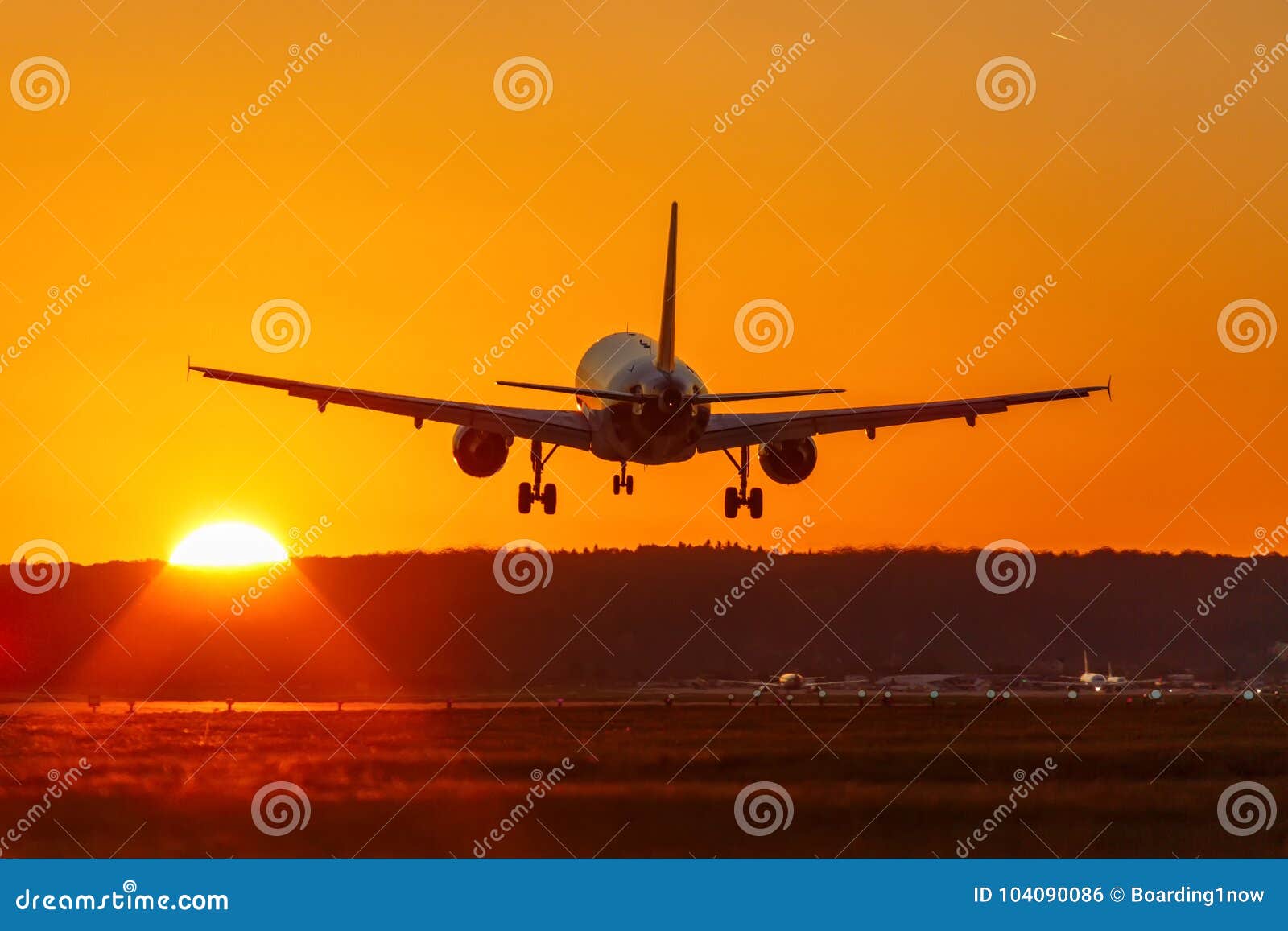 airplane landing flying airport sun sunset vacation holidays travel traveling plane