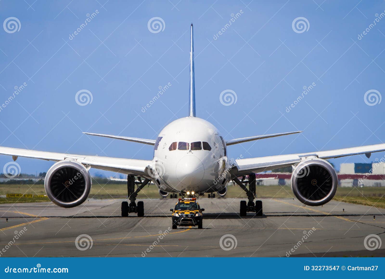 Airplane stock image. Image of runway, aircraft, flying - 32273547