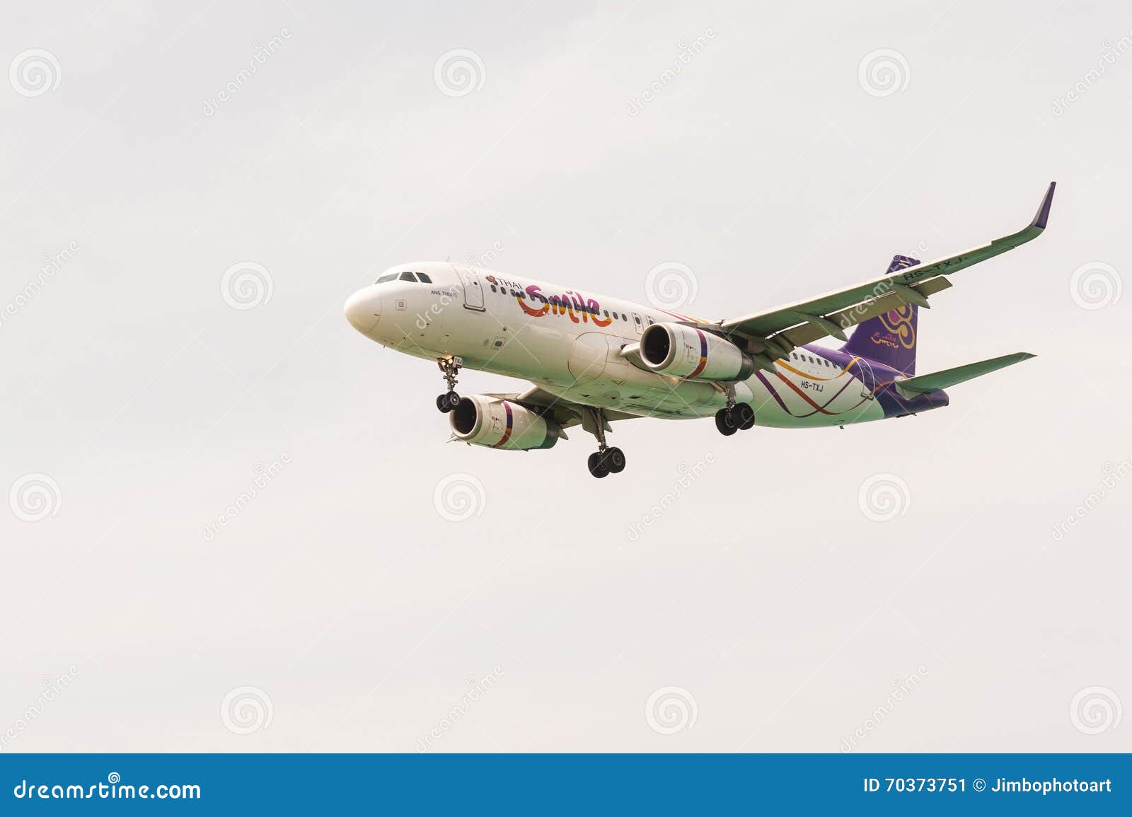 Airplane Of Thai Airline Editorial Photo - Image: 70373751