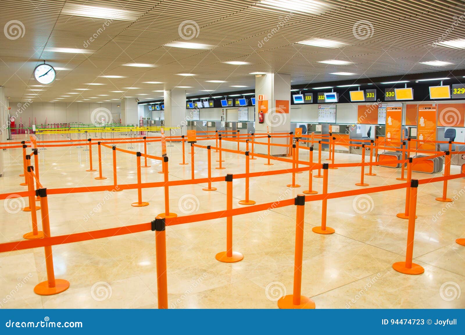 Airport check-in counter stock image. Image of aviation - 94474723