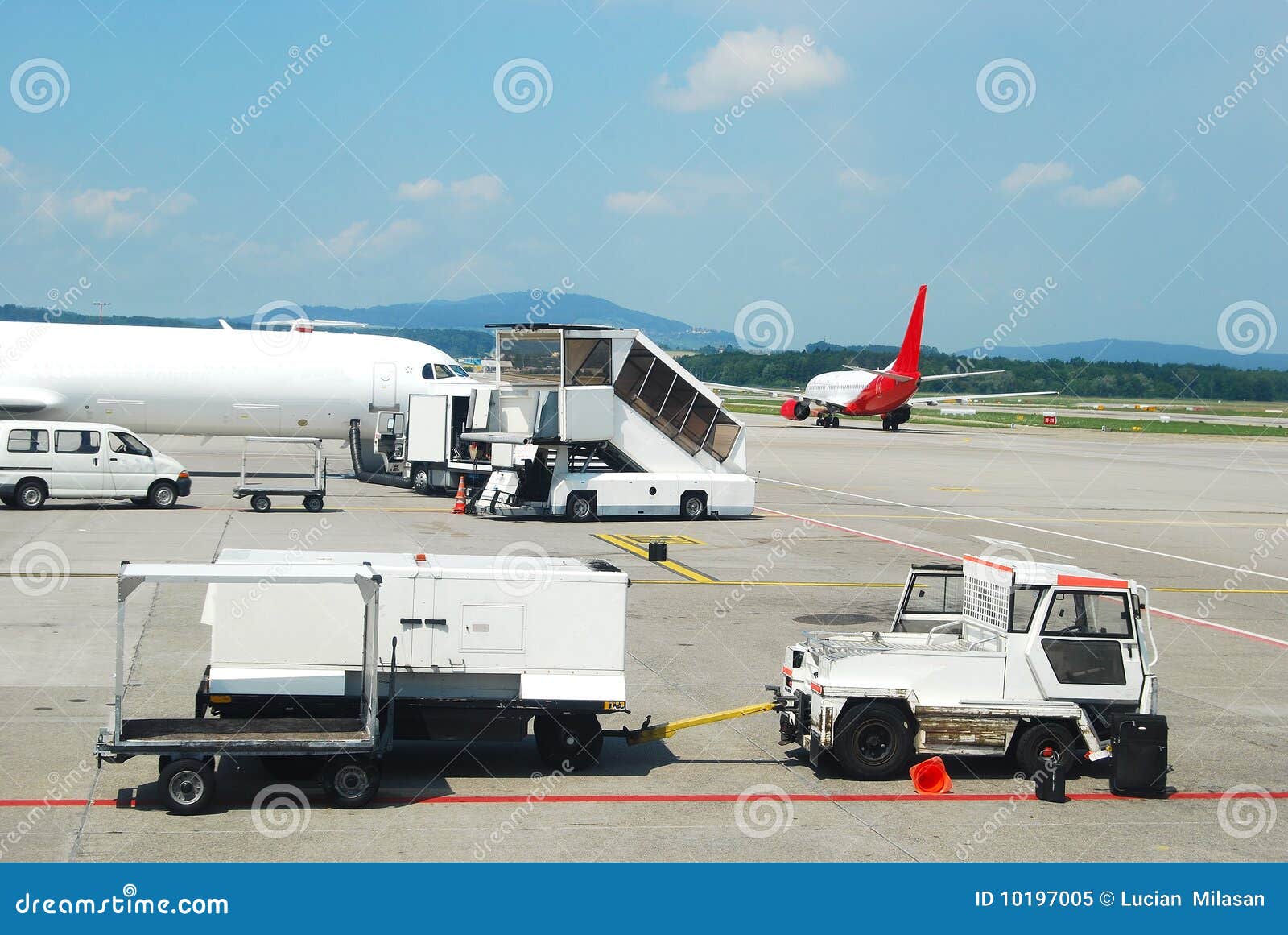 Airport equipment stock image. Image of transport, transportation 10197005