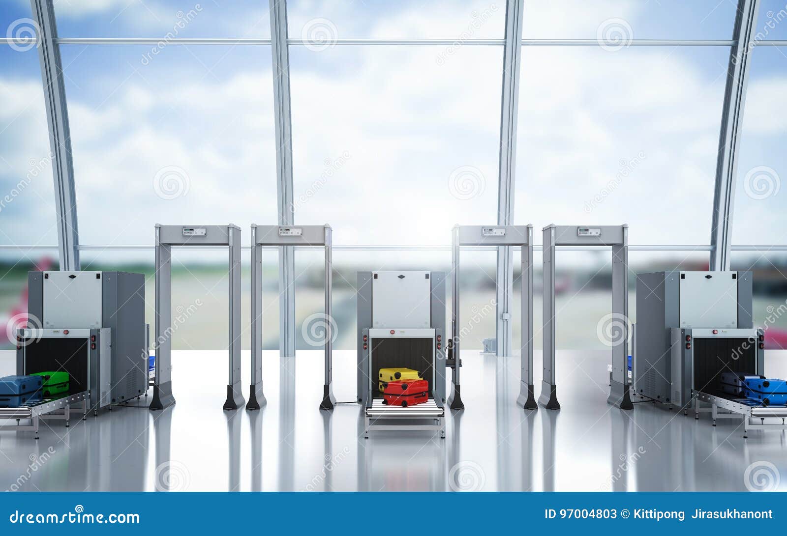 airport security checkpoint