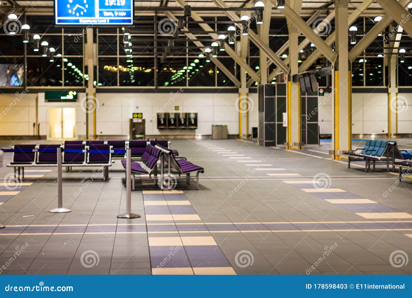 airport terminal checkin gate waiting area