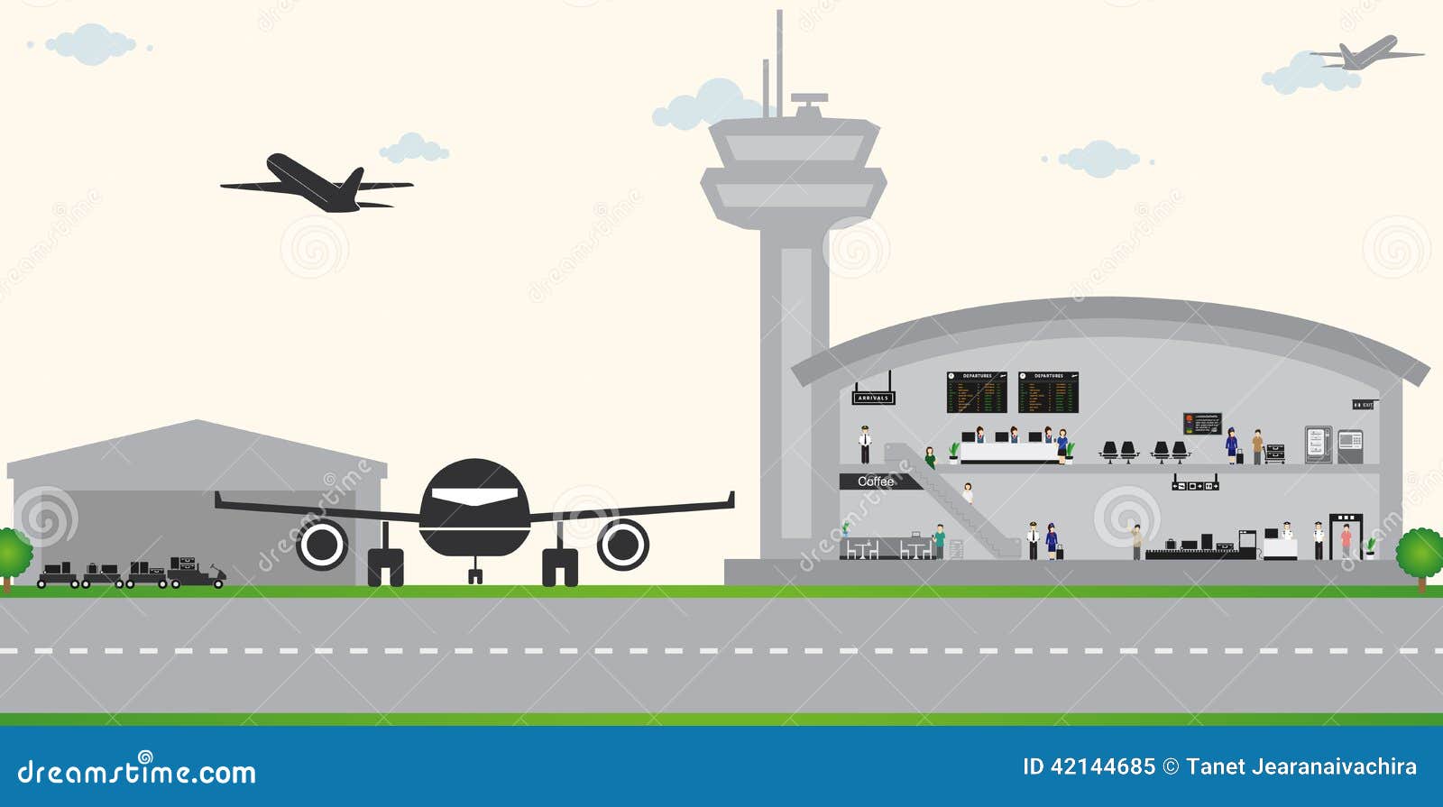 airport clip art pictures - photo #22