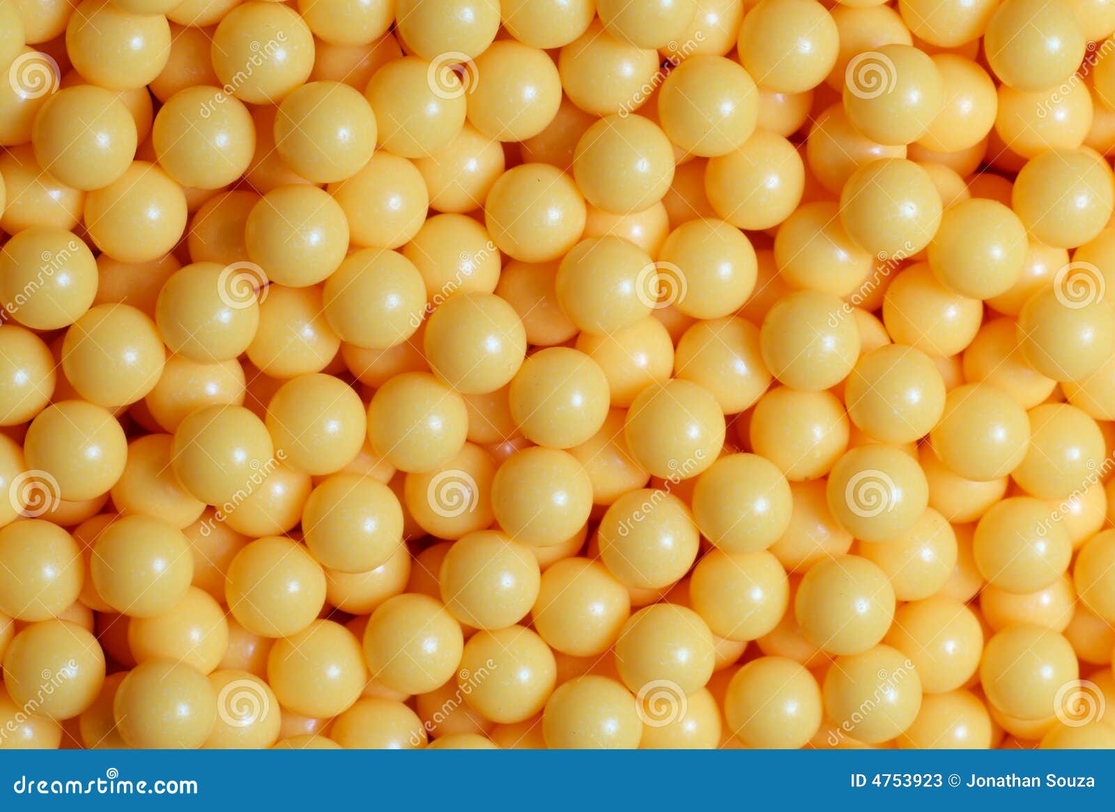 Airsoft yellow balls ammo stock image. Image of color 4753923