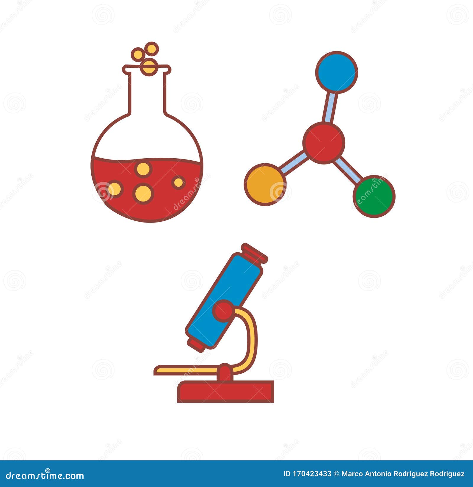 Aislamiento De Elementos Químicos Emoticonos De Dibujos Animados Stock de  ilustración - Ilustración de tubo, cubilete: 170423433
