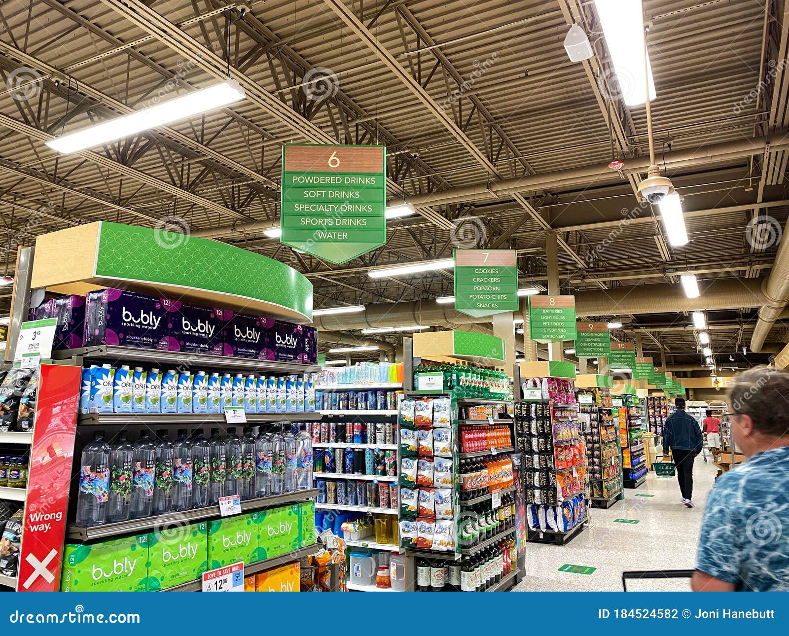 Walmart Aisle Signs