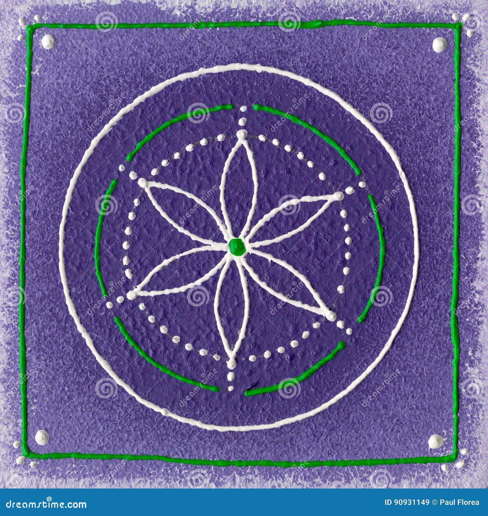 third eye chakra green