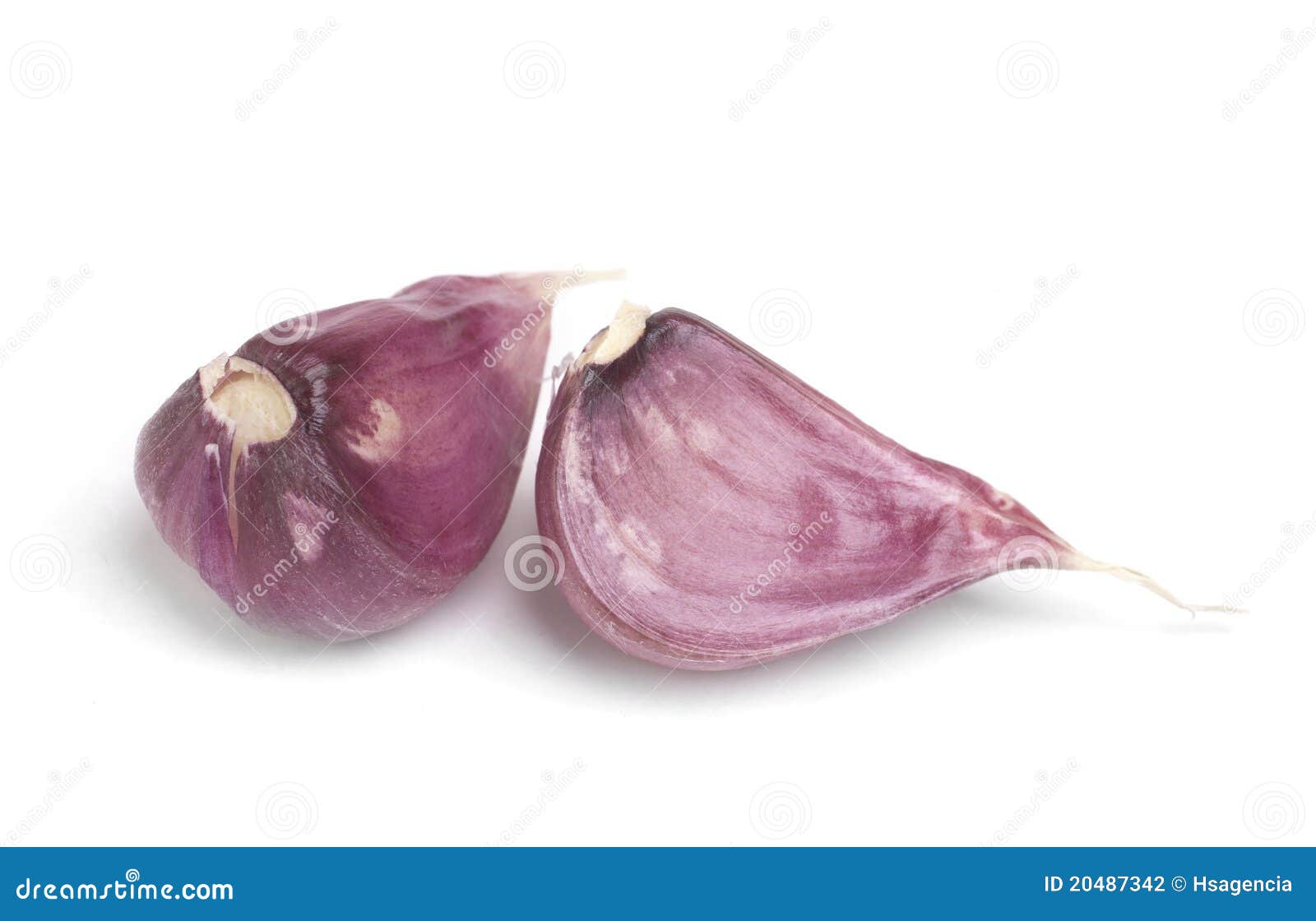 Ajo en blanco foto de archivo. Imagen de clavo, especia 20487342