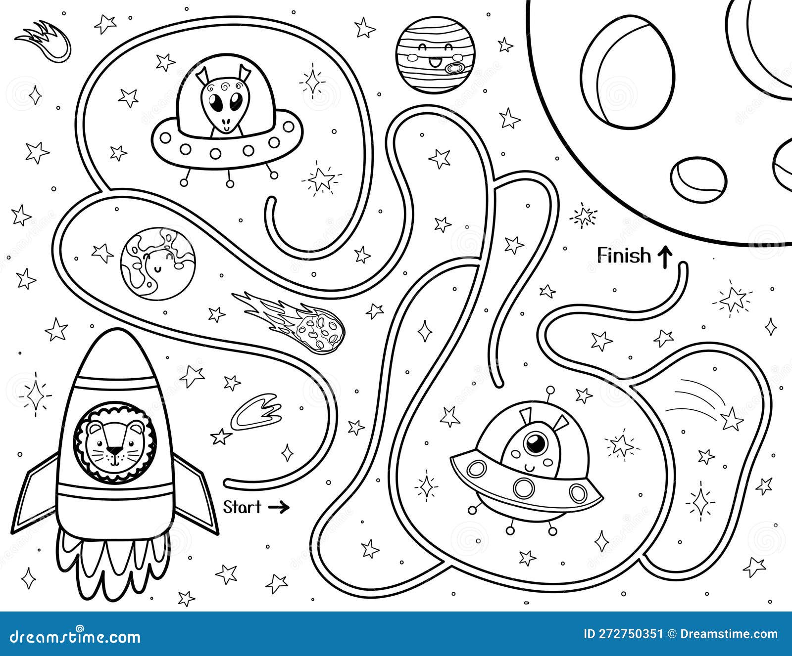 Ajude um zumbi fofo a encontrar o caminho para o túmulo. jogo de labirinto  de halloween para crianças em estilo cartoon