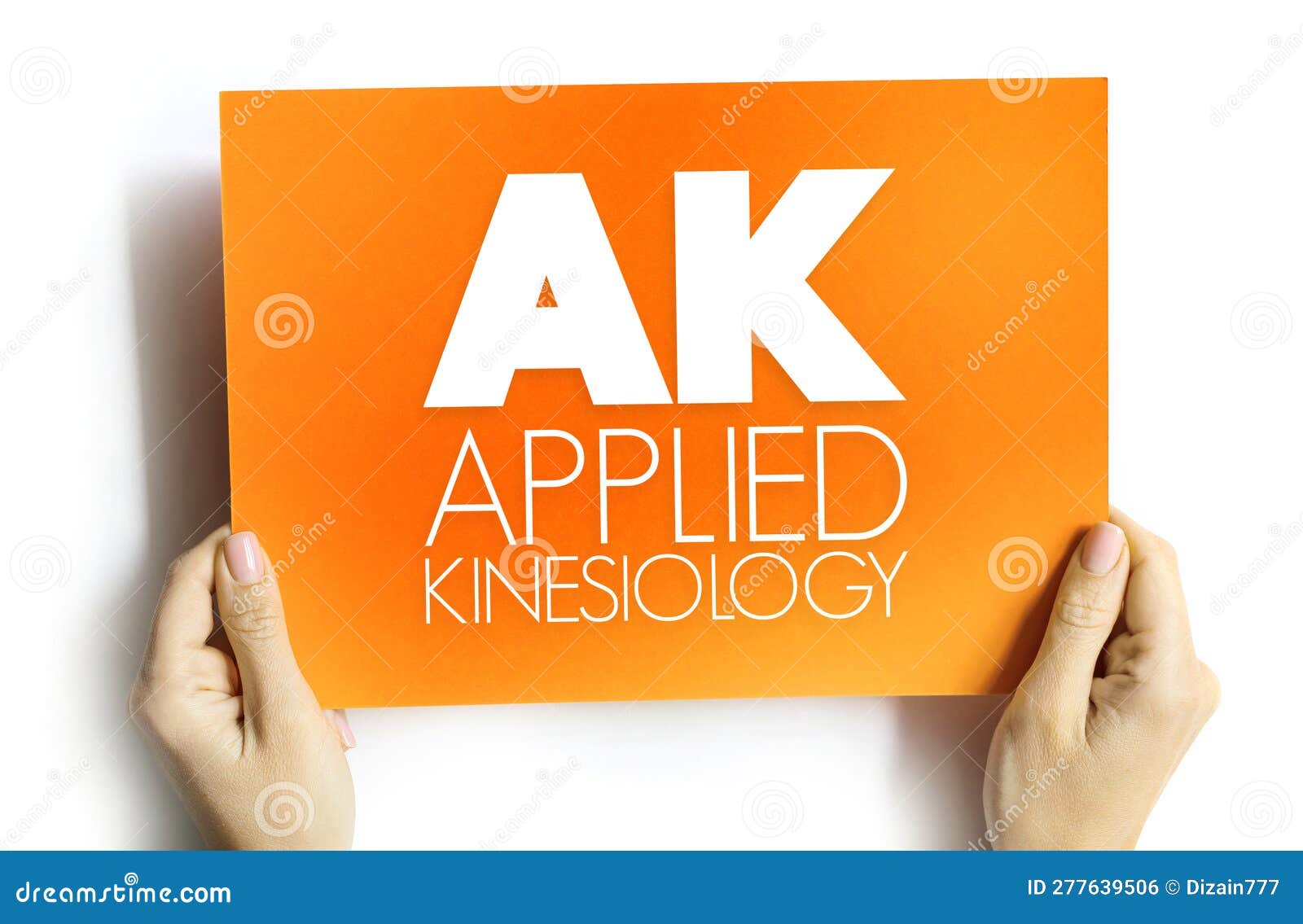 ak - applied kinesiology is a pseudoscience-based technique in alternative medicine claimed to be able to diagnose illness or