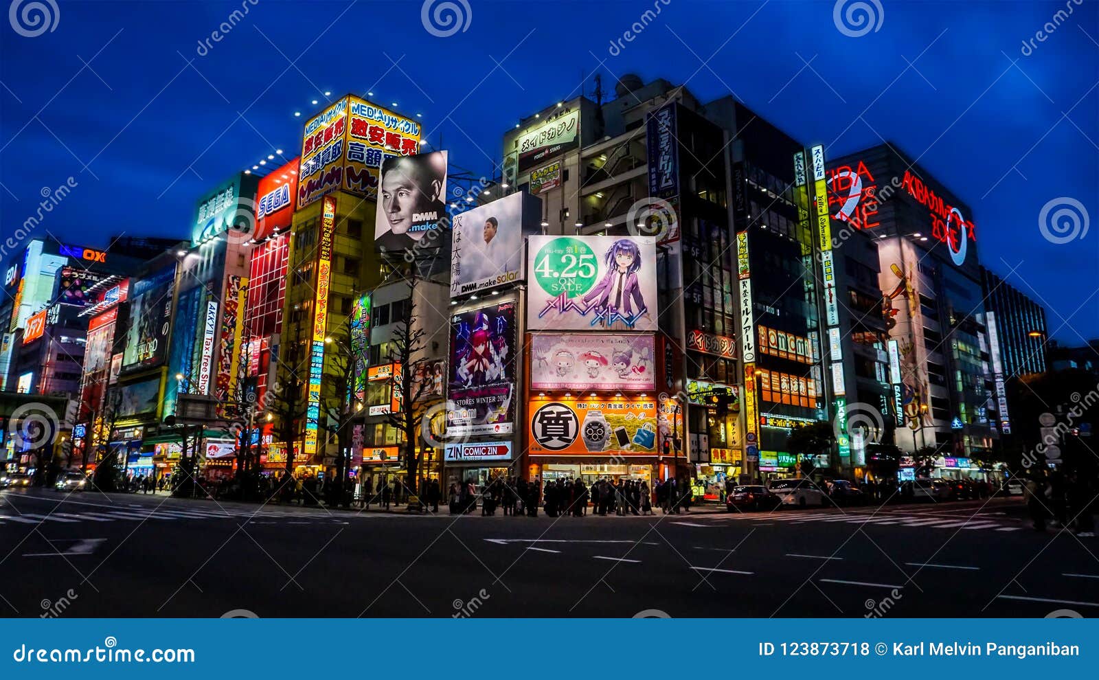 Akihabara A Place Where You Can Buy Your Favorite Anime Related Stuffs Editorial Stock Photo Image Of Japan Entertainment