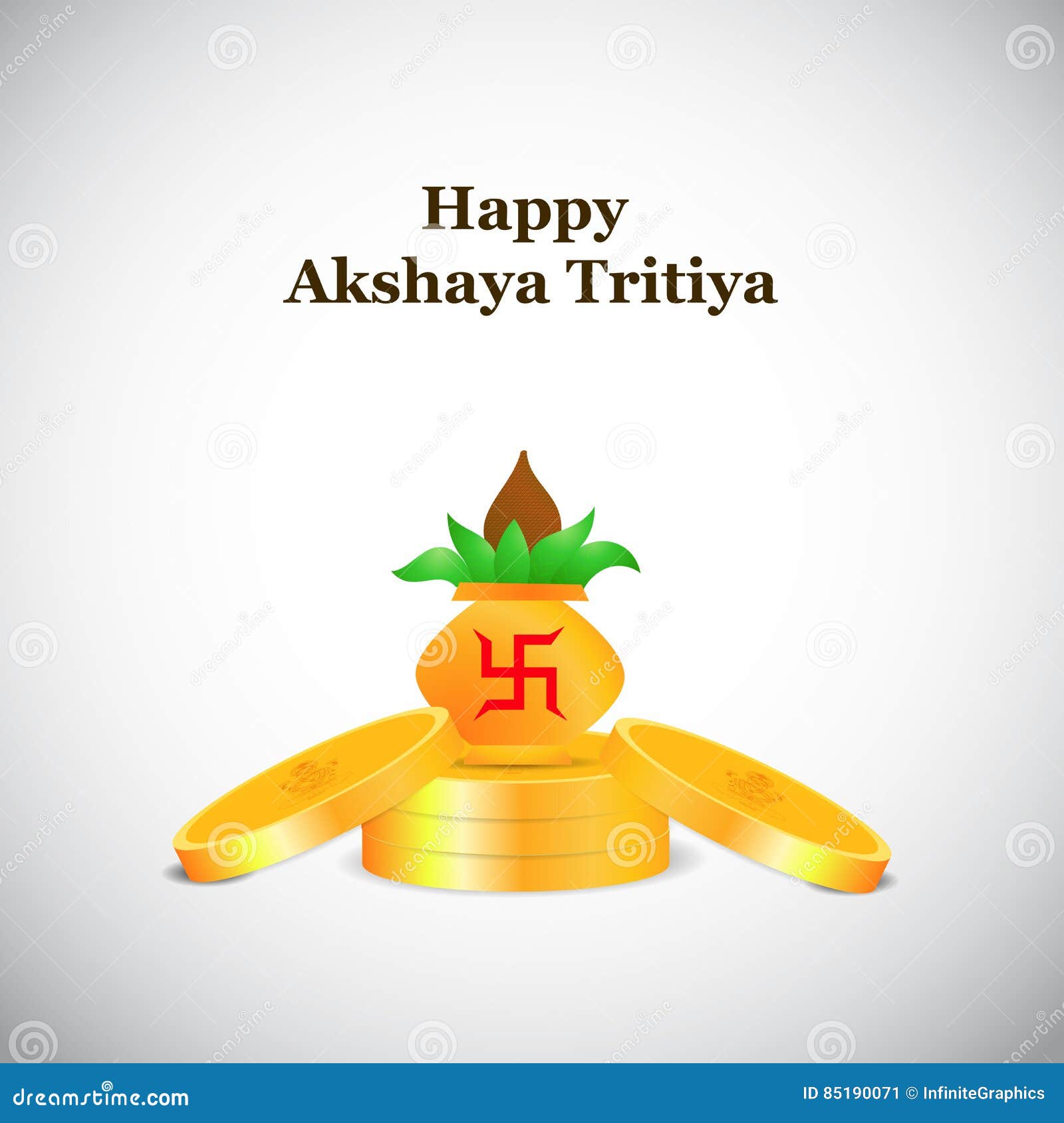 Happy Akshaya Tritiya Background Template Design Stock Vector Royalty  Free 1697958700  Shutterstock