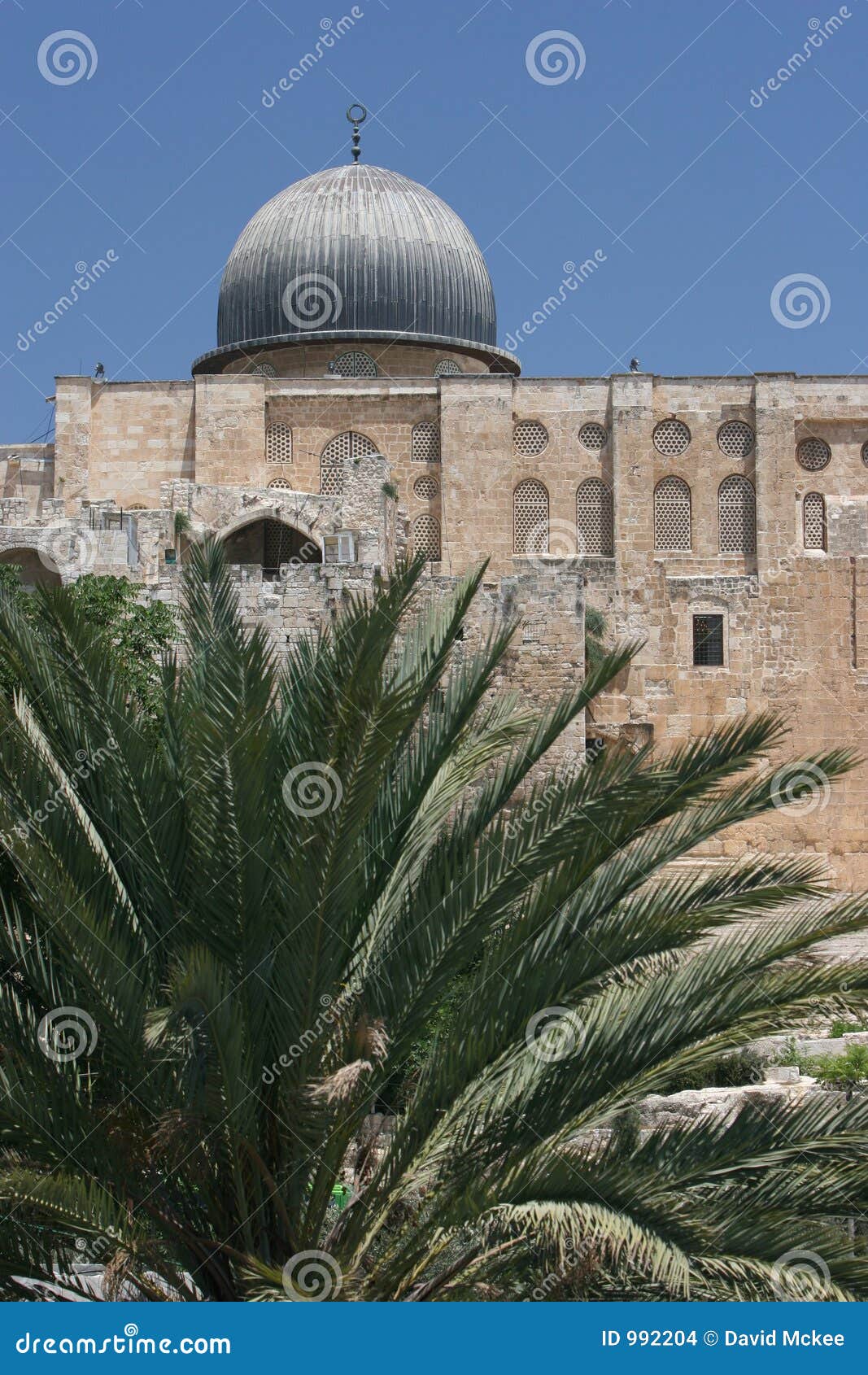 Al Aqsa Mosque. The famous mosque in the grounds of temple mount,Jerusalem