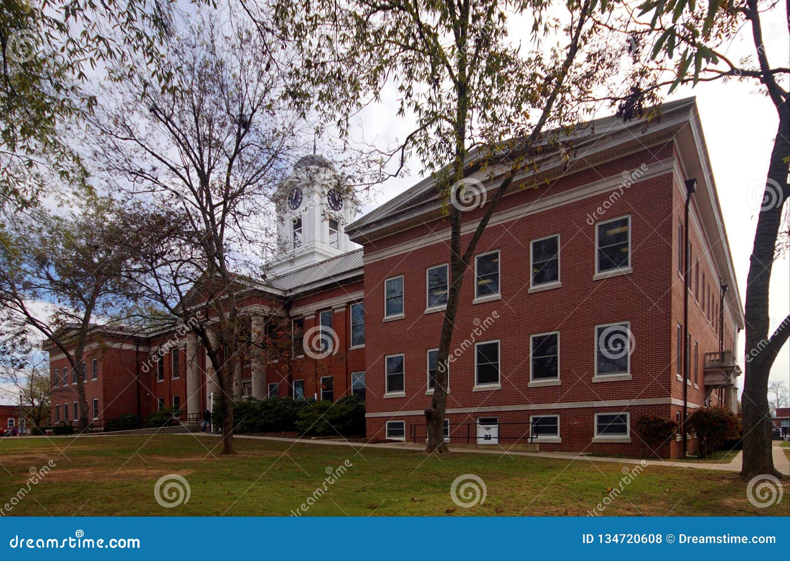 AL De Jackson County Courthouse Foto de archivo editorial Imagen de jackson, condado 134720608