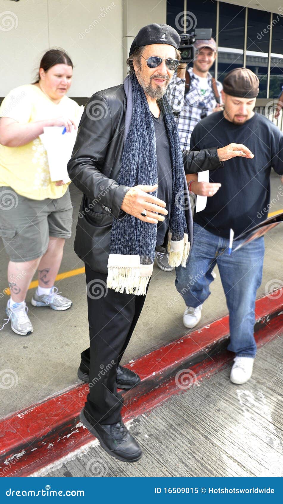 Al Pacino Del Agente En LAX Imagen editorial Imagen de california