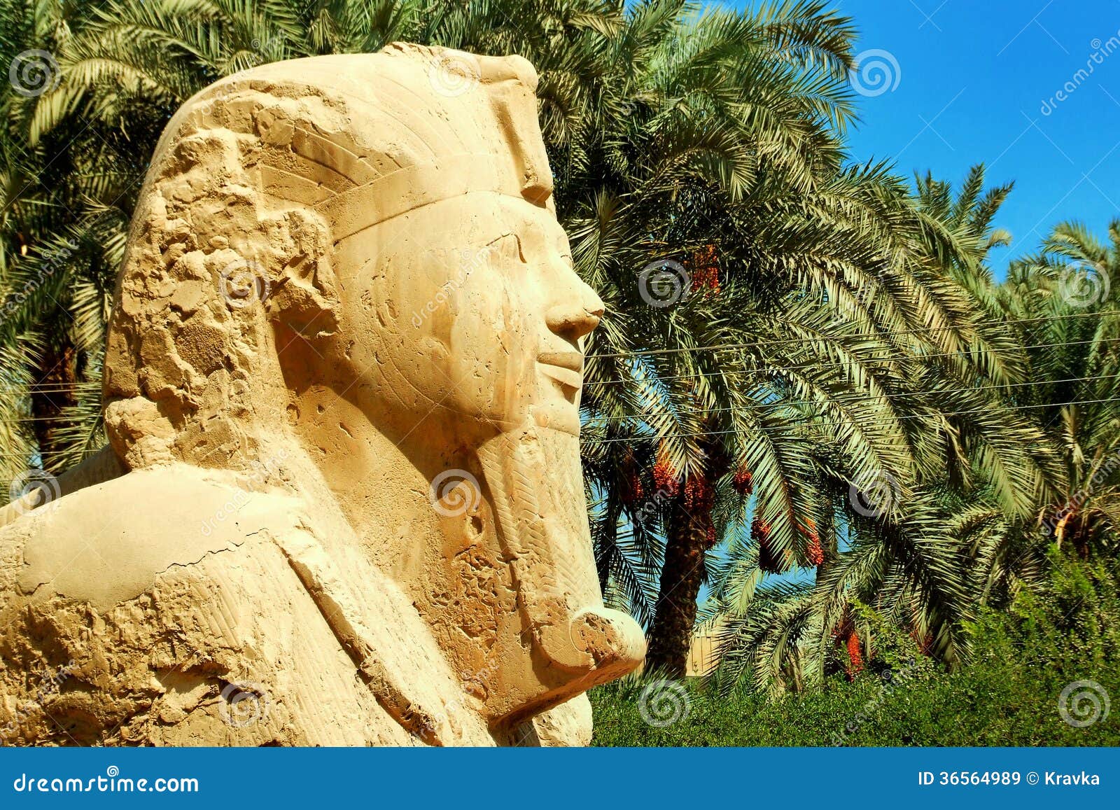 Alabaster Sphinx of Memphis, Egypt Stock Image Image of calcite
