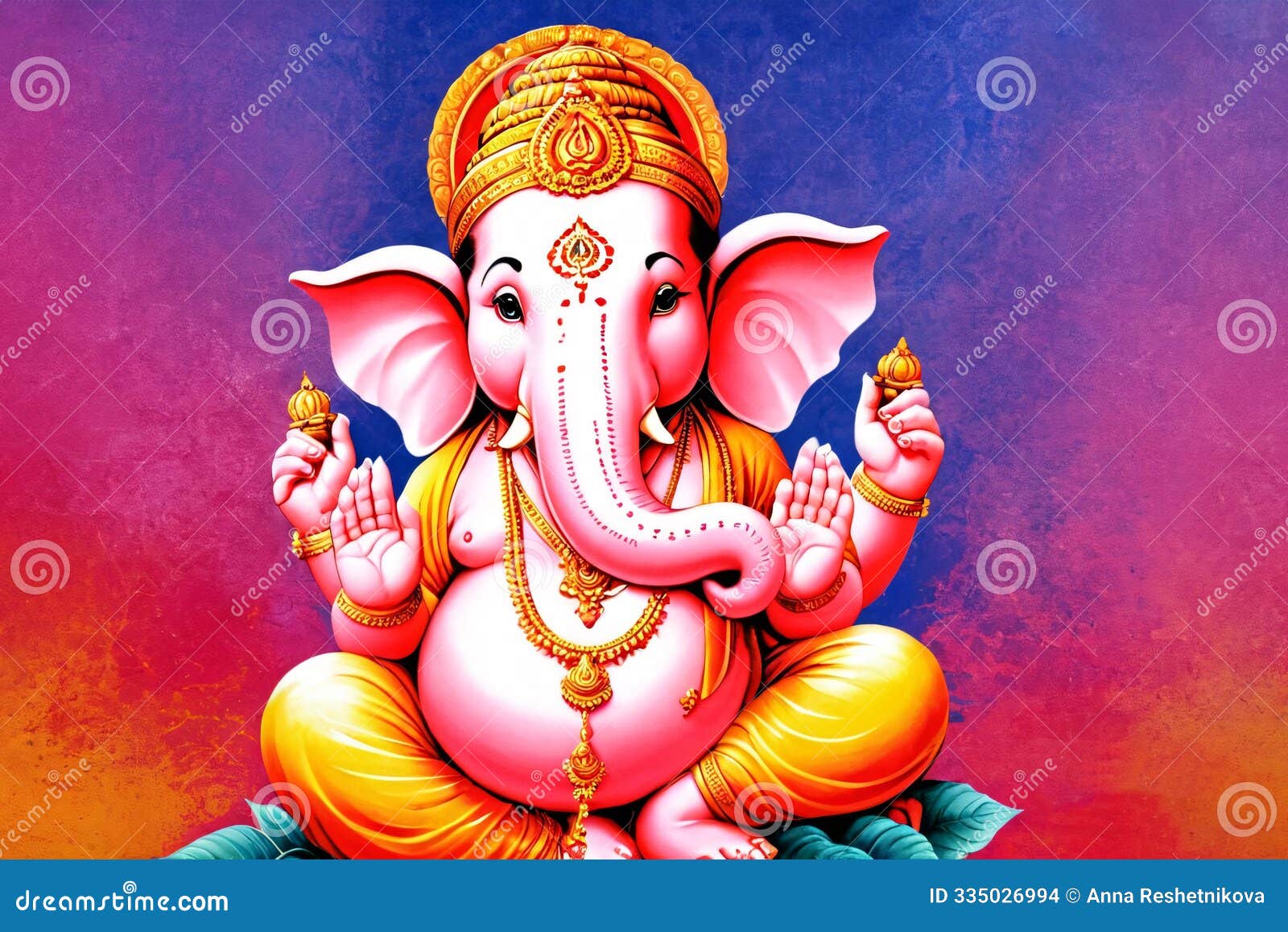 alabuga raja: ganapati bappa. artificial intelligence.