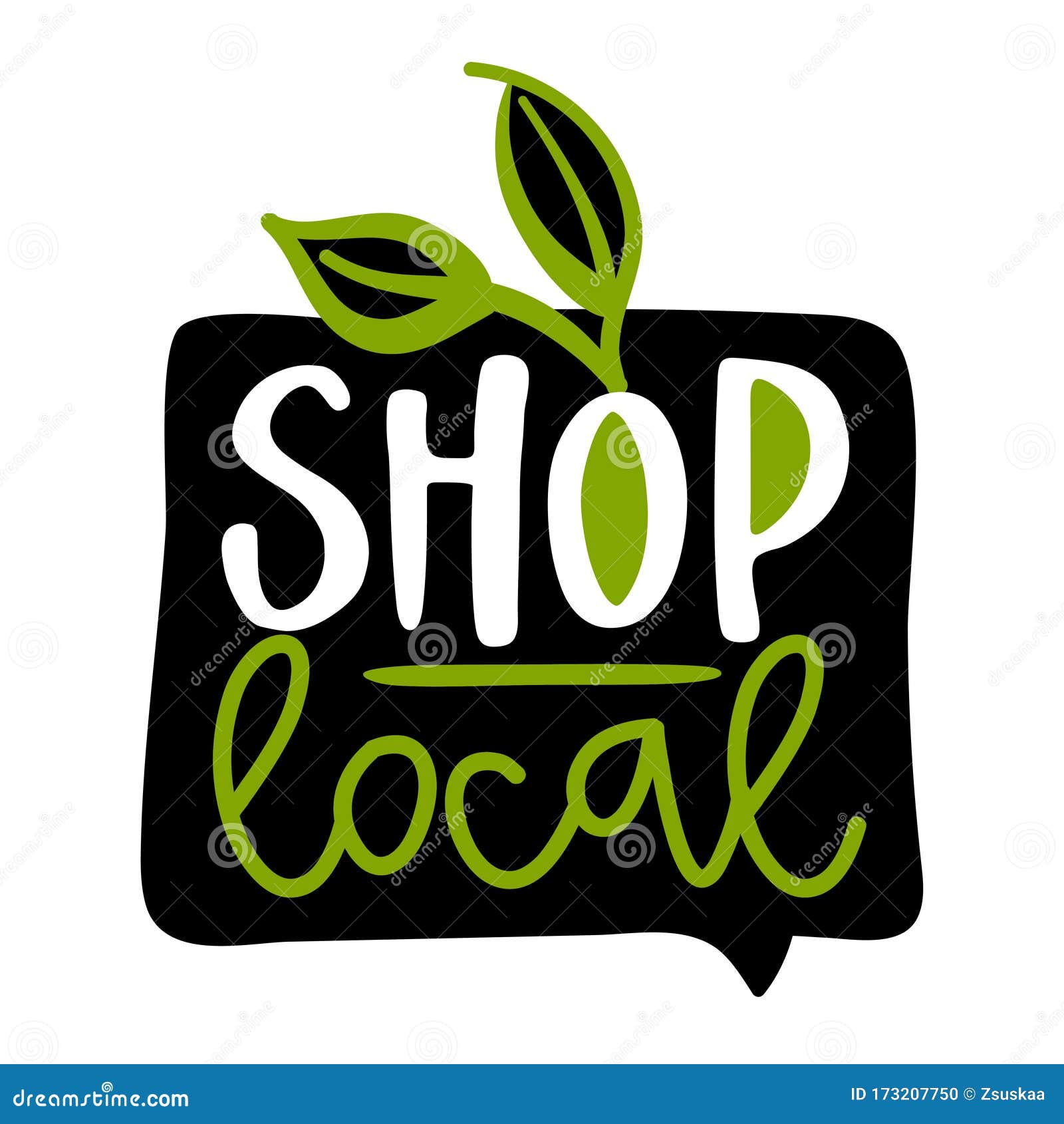 shop local - support local business, buy local products.