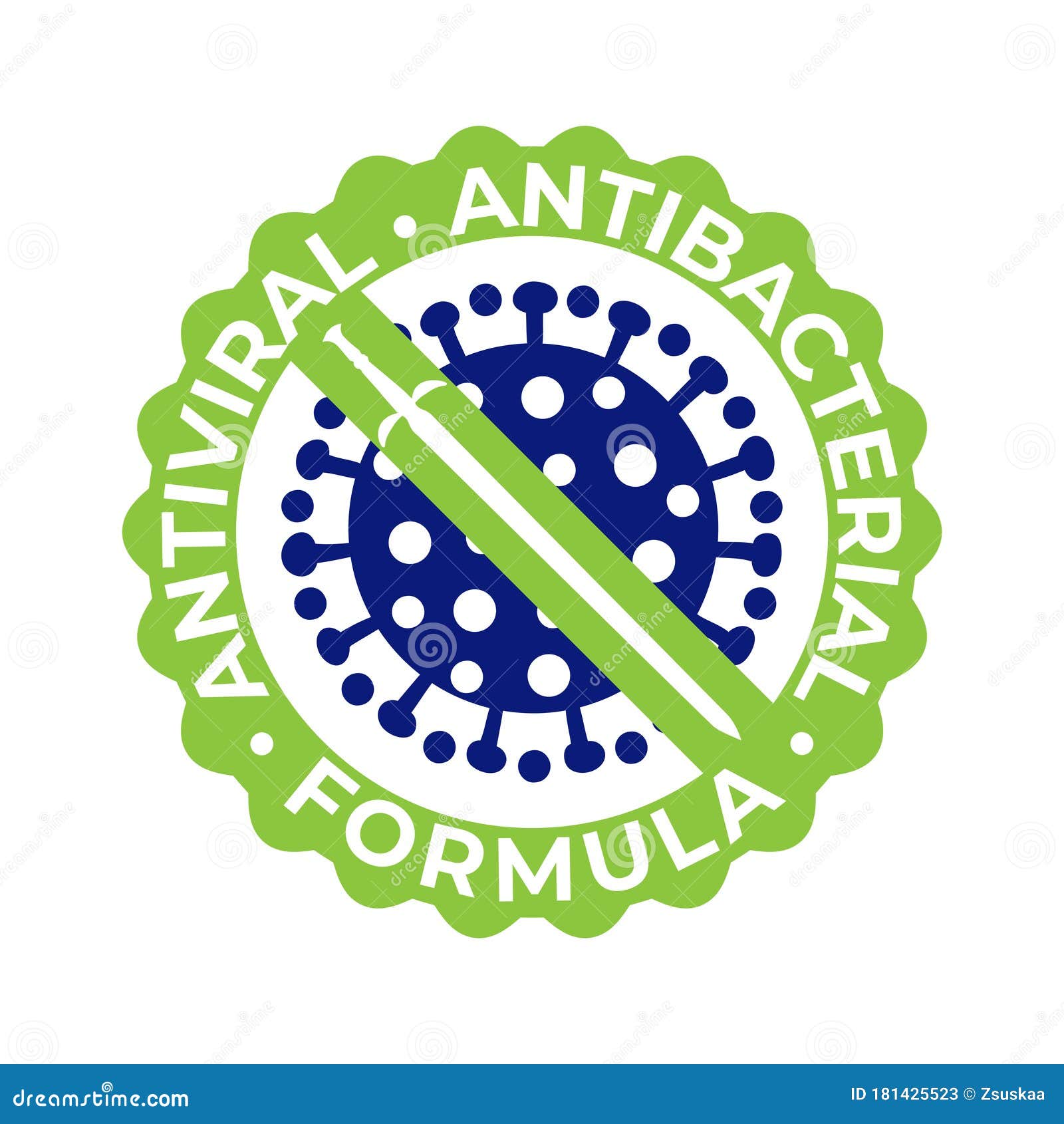 antiviral antibacterial formula - hand sanitizer  icon