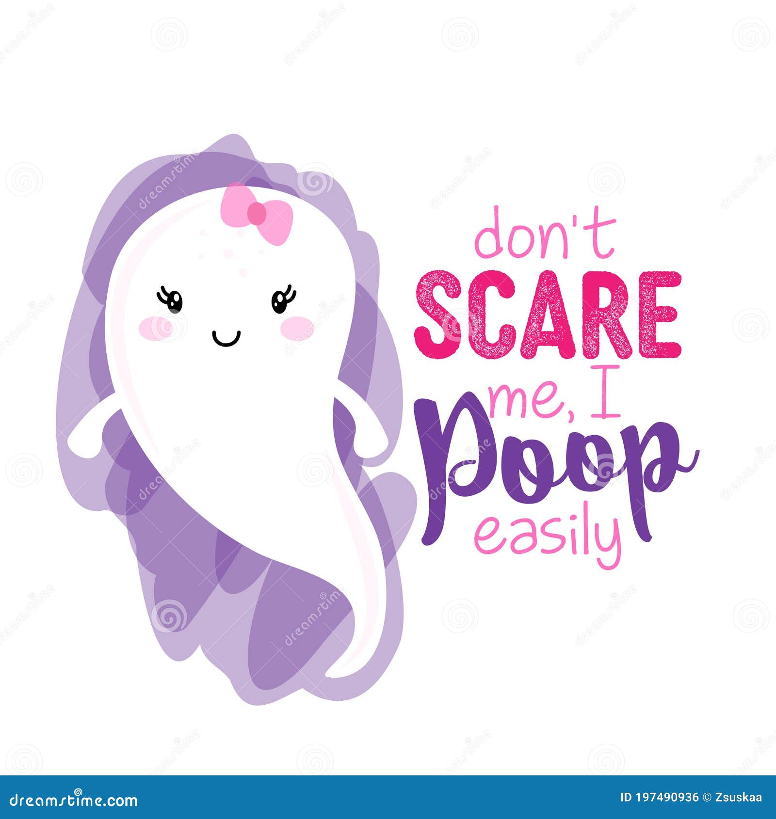 don`t scare me, i poop easily