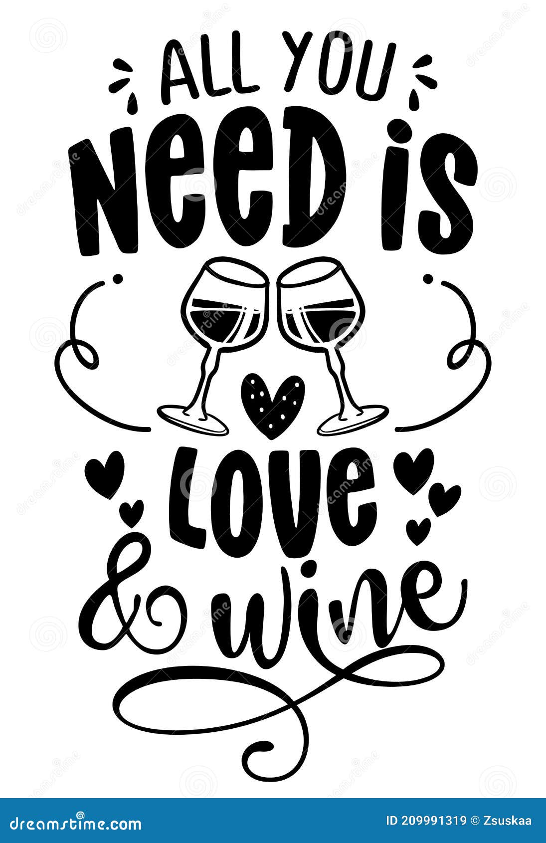 all you need is love and wine