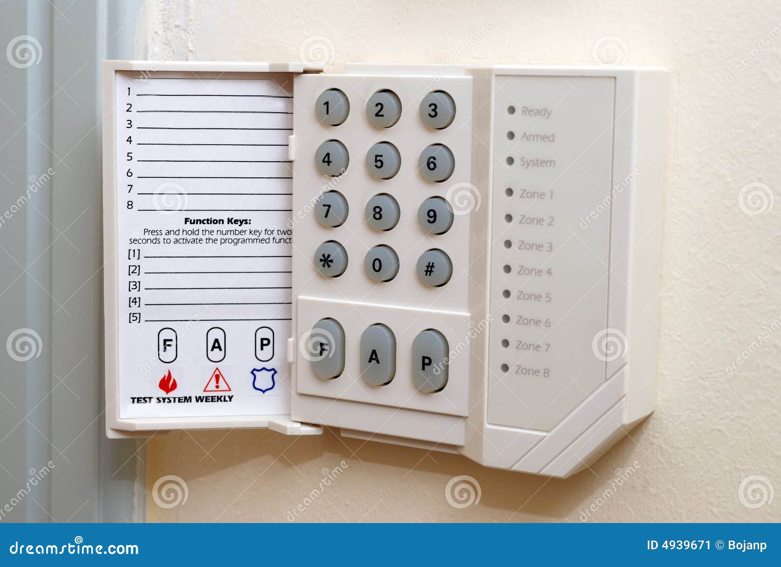 Alarm stock image. Image of prevent, armed, crime, break 4939671