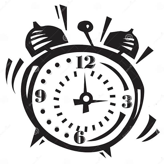 Alarm Clock Ringing stock illustration. Illustration of alarm 8486928