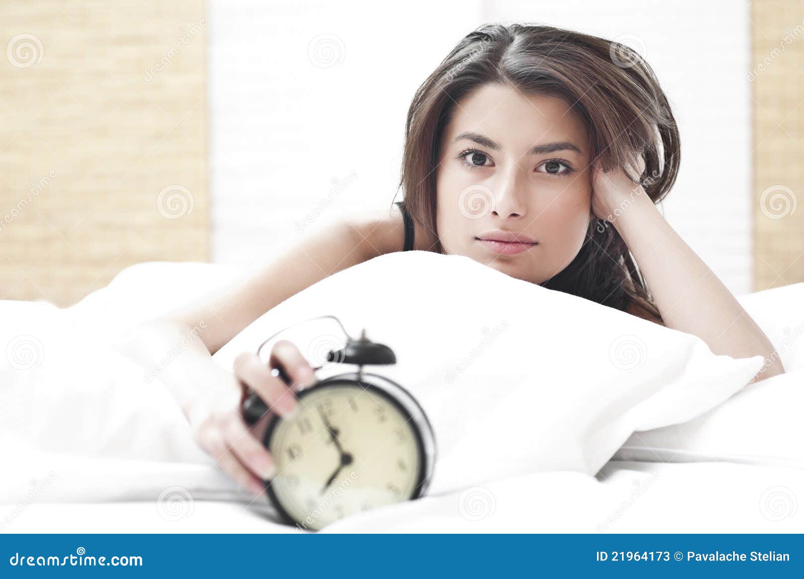 Alarm in the morning stock image. Image of calm, relax 21964173