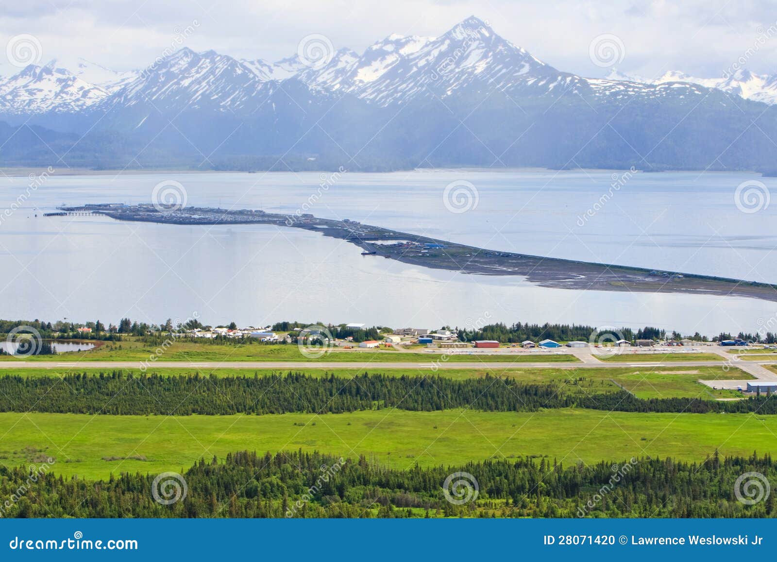 Alaska Homer Airport And The Spit Editorial Image Image 28071420