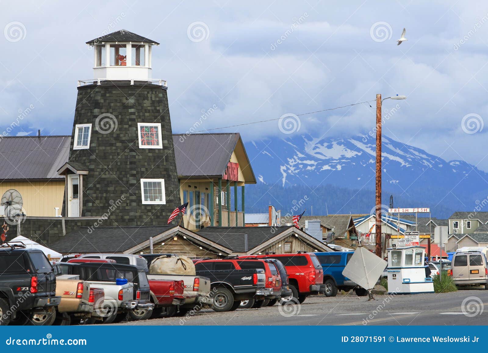 Alaska - Homer Restaurant Harbor Grill Editorial Image | CartoonDealer