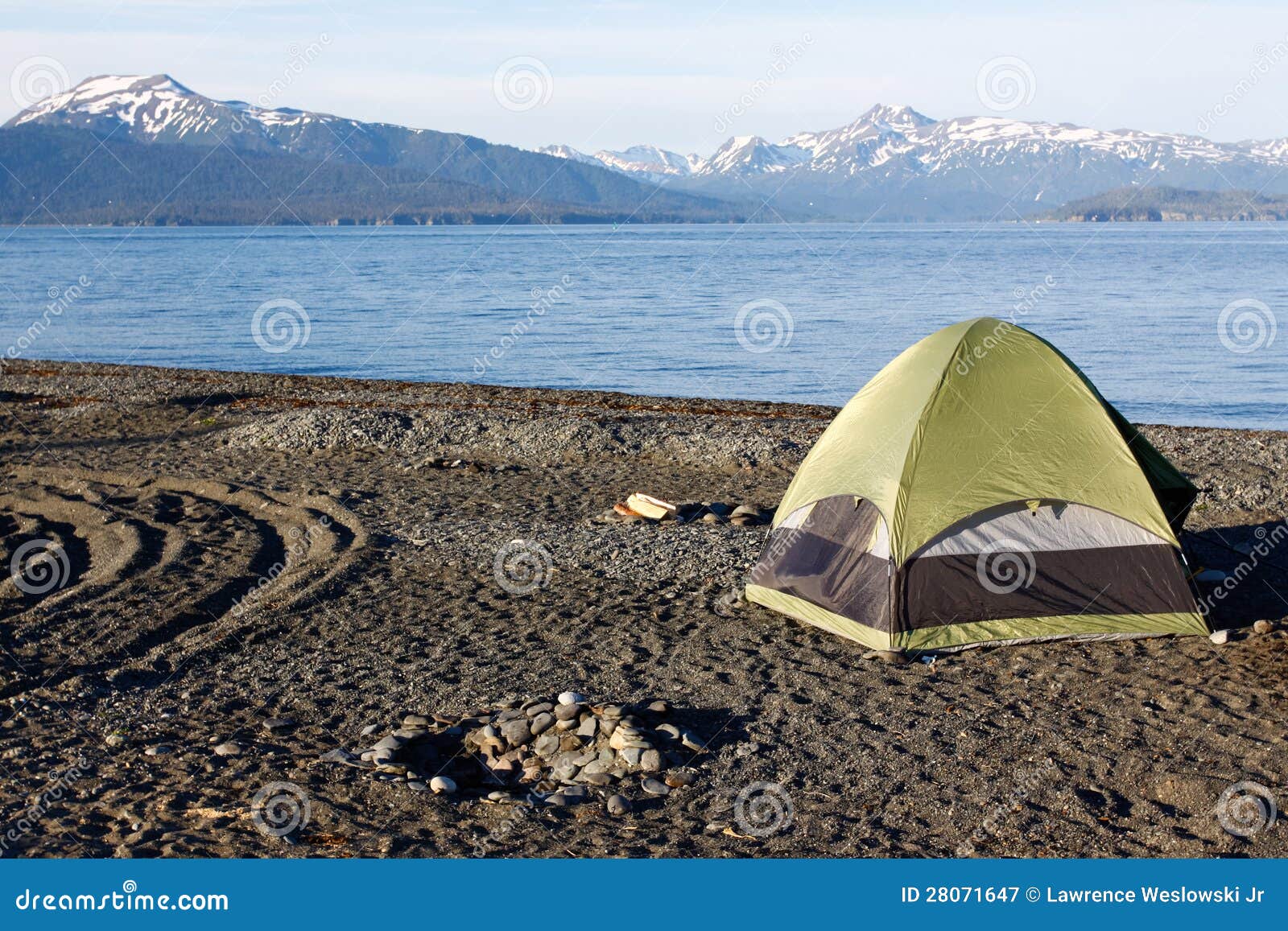 alaska - homer spit tent camping