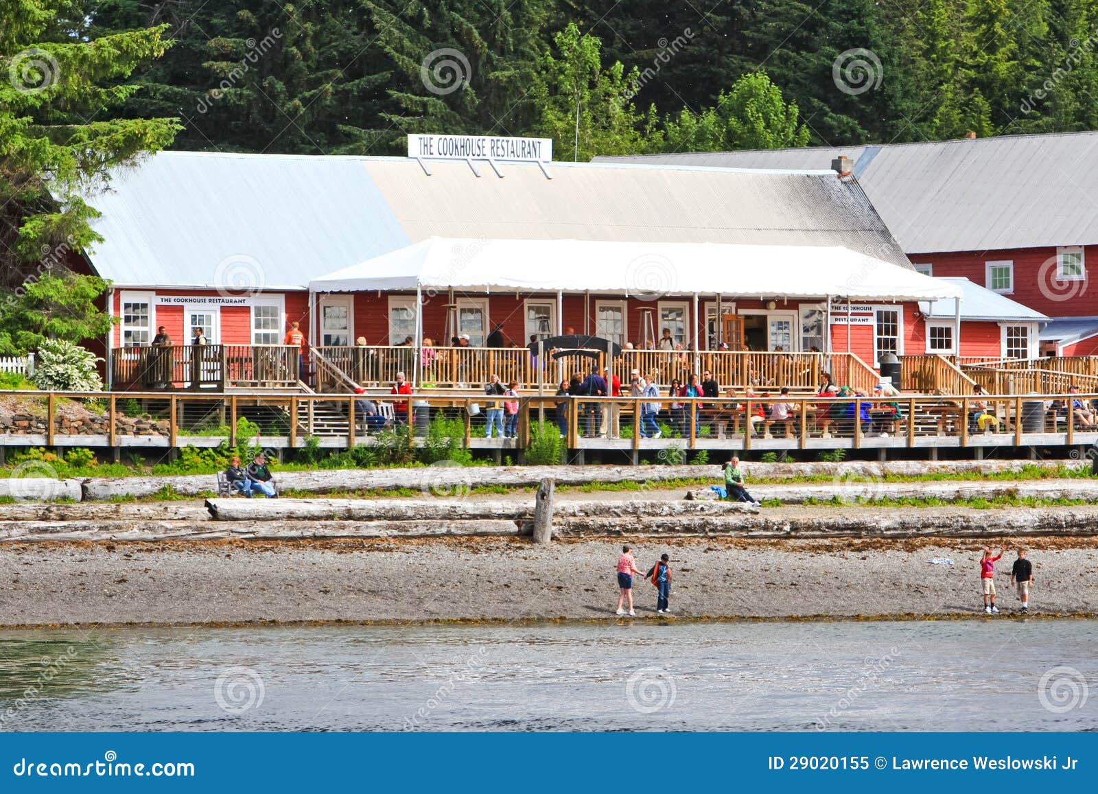 Alaska Icy Strait Point Cookhouse Restaurant Editorial Image Image