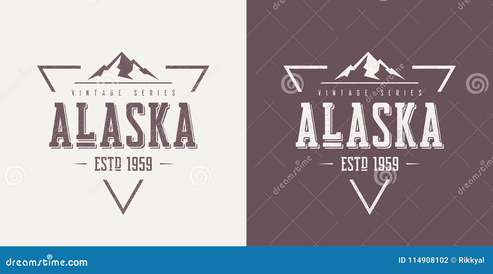 alaska state textured vintage  t-shirt and apparel , typography, print, logo, poster.