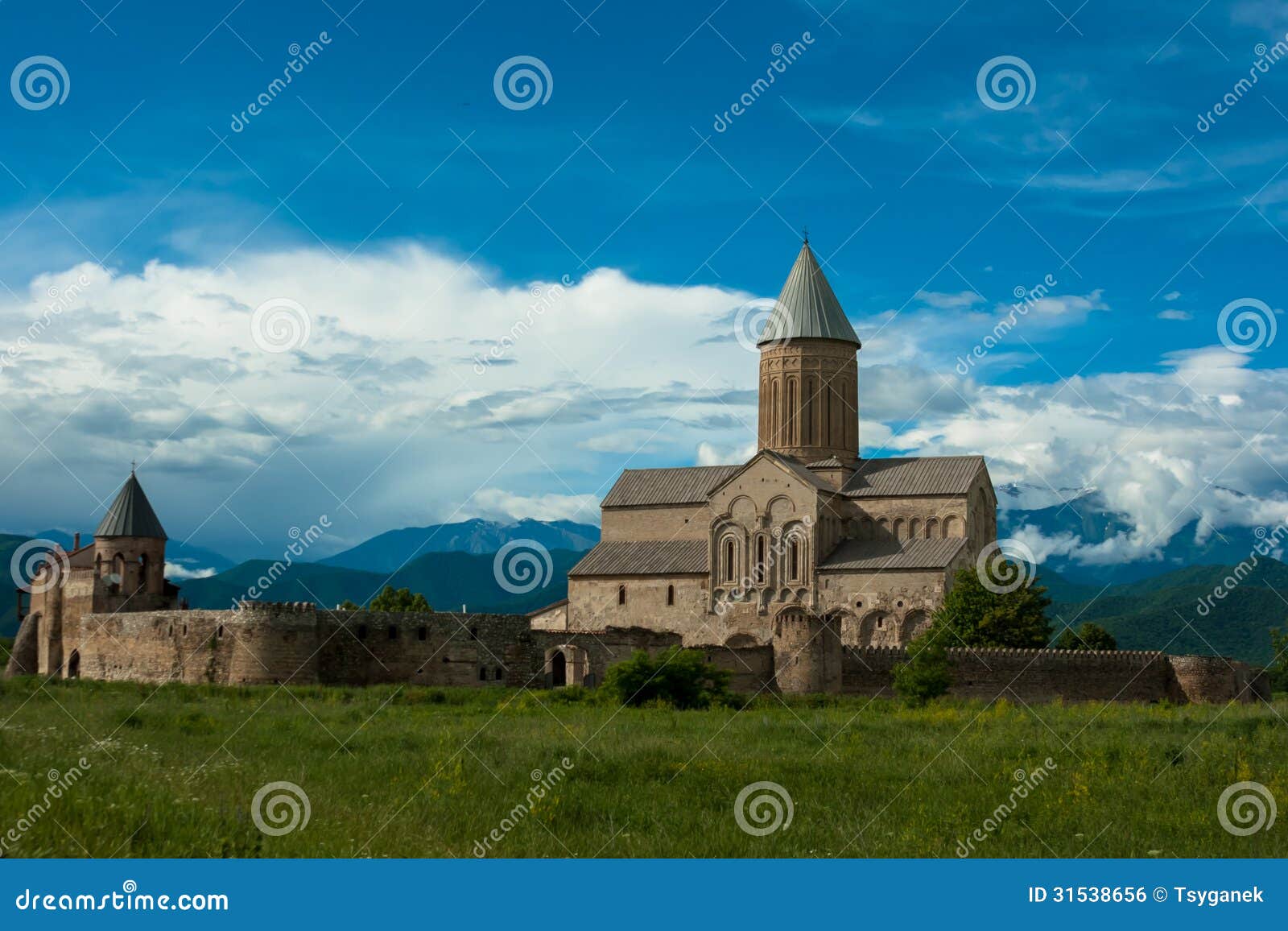 alaverdi monastery in kakheti, georgia